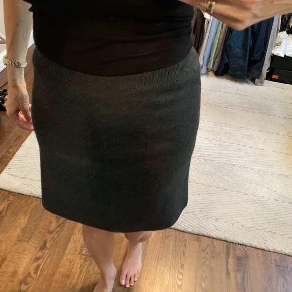 Mock neck sweater set charcoal grey - Picture 4 of 7